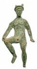 ROMA. Imperio Romano. Bronce. Figura de Mercurio sedente. Altura: 11,2 cm. S. II d.C.