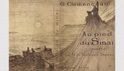 Henri de Toulouse-Lautrec (Albi 1864 - 1901 Malromé), with Georges Clémenceau. Au pied du Sinaï, Floury, Paris, 1897. 26,4x20,3cm. Lithographs on Arch...