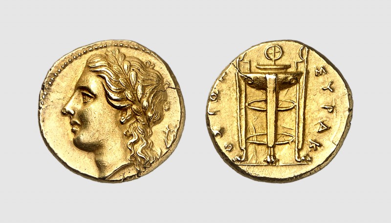 Sicily. Syracuse. Agathokles. 310-305 BC. EL 50 Litrae (3.58 g, 6h). Jenkins Gro...