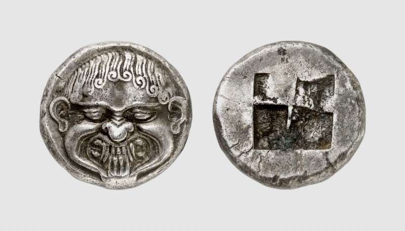 Macedon. Neapolis. 500-480 BC. AR Stater (9.76g). Jenkins 101; Franke-Hirmer 133...