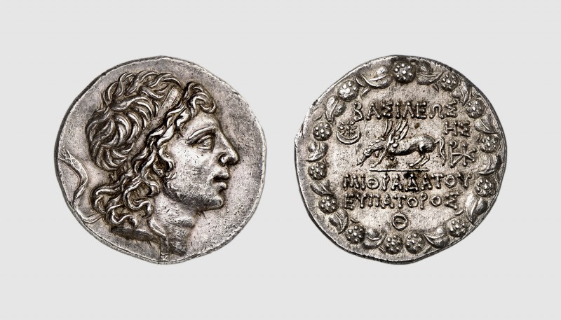 Pontos. Mithradates VI. Pergamon. 89 BC. AR Tetradrachm (16.85g, 12h). Callataÿ ...