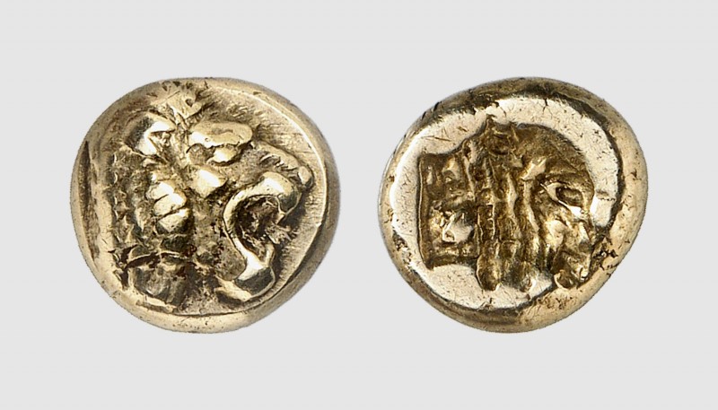 Lesbos. Mytilene. 520-480 BC. EL Hekte (2.56g, 10h). Bodenstedt 13.78 (this coin...