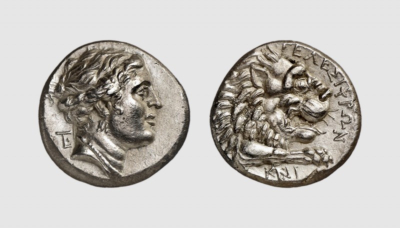 Ionia. Knidos. 350-330 BC. AR Tetradrachm (14.82g, 1h). Ashton 5; Weber 6475. Li...