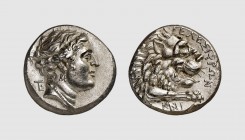 Ionia. Knidos. 350-330 BC. AR Tetradrachm (14.82g, 1h). Ashton 5; Weber 6475. Lightly toned. A bold portrait of superb Hellenistic style. Choice extre...