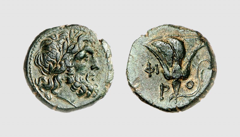 Caria. Rhodes. 229-226 BC. Æ (5.76g, 12h). BMC 219; Ashton 46b (this coin). Love...