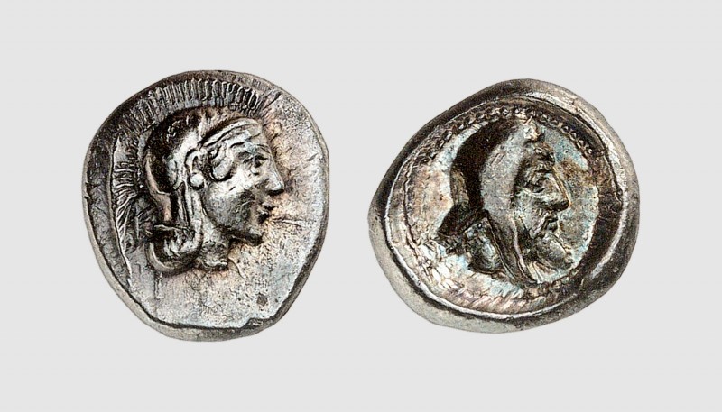 Lycia. Kherei. 440-410 BC. AR Tetrobol (2.10g, 10h). Babelon 34; Mørkholm-Zahle ...