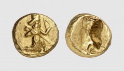 Persia. Artaxerxes. 465-425 BC. AV Daric (8.38g). Carradice IIIb; SNG Copenhagen 276. Lightly toned. Good very fine. From a European private collectio...