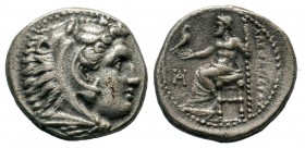 Kings of Macedon. Alexander III 'the Great' (336-323 BC). AR Drachm
Condition: Very Fine

Weight: 3,94 gr
Diameter: 16,00 mm