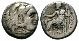 Kings of Macedon. Alexander III 'the Great' (336-323 BC). AR Drachm
Condition: Very Fine

Weight: 4,06 gr
Diameter: 15,50 mm