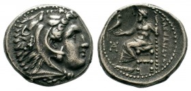 Kings of Macedon. Alexander III 'the Great' (336-323 BC). AR Drachm
Condition: Very Fine

Weight: 3,92 gr
Diameter: 15,35 mm