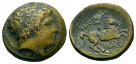 Kings of Macedon. Philip . 336-323 BC, Ae
Condition: Very Fine

Weight: 6,18 gr
Diameter: 18,40 mm