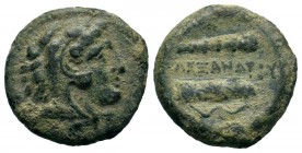 Kings of Macedon. Alexander III 'the Great' (336-323 BC). Ae
Condition: Very Fine

Weight: 5,14 gr
Diameter: 18,80 mm