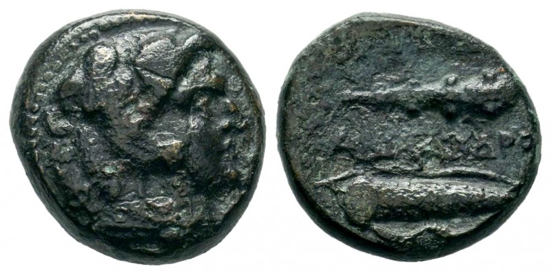 Kings of Macedon. Alexander III 'the Great' (336-323 BC). Ae
Condition: Very Fin...