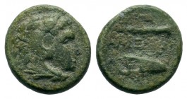 Kings of Macedon. Alexander III 'the Great' (336-323 BC). Ae
Condition: Very Fine

Weight: 1,48 gr
Diameter: 11,50 mm
