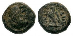KINGS OF GALATIA. (Circa 62-40 BC). Ae.
Condition: Very Fine

Weight: 2,25 gr
Diameter: 10,75 mm