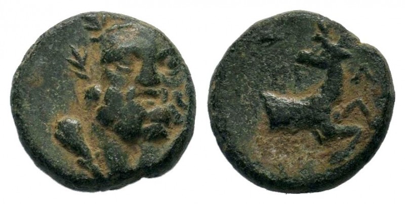 Pisidia, Selge. civic issue. 1st - 2nd centuries B.C. AE 
Condition: Very Fine

...