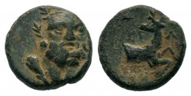 Pisidia, Selge. civic issue. 1st - 2nd centuries B.C. AE 
Condition: Very Fine

Weight: 2,01 gr
Diameter: 11,50 mm