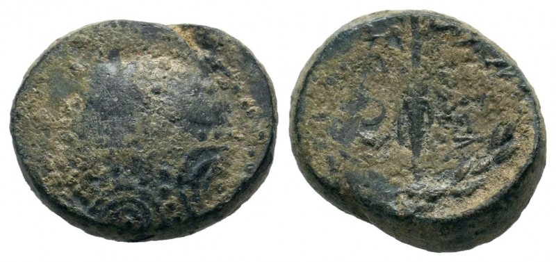 Philadelphia AE19, 2nd-1st century BC
Condition: Very Fine

Weight: 4,80 gr
Diam...