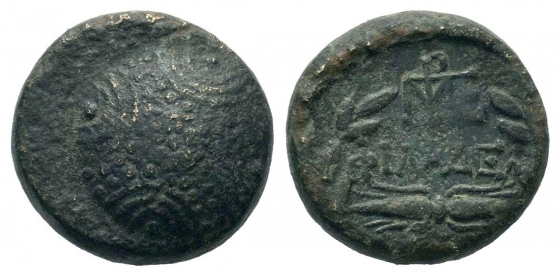 Philadelphia AE19, 2nd-1st century BC
Condition: Very Fine

Weight: 4,12 gr
Diam...
