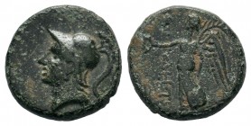 PAMPHYLIA. Side. Ae (Circa 200-36 BC).
Condition: Very Fine

Weight: 2,66 gr
Diameter: 14,00 mm
