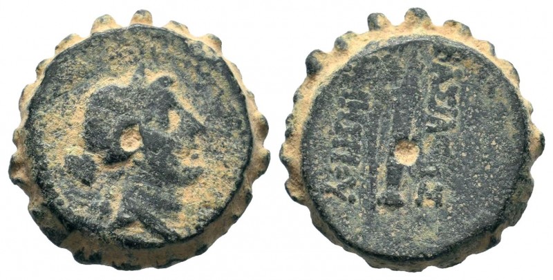 SELEUKIS & PIERIA. Seleukeia Pieria. Ae (1st century BC).
Condition: Very Fine

...