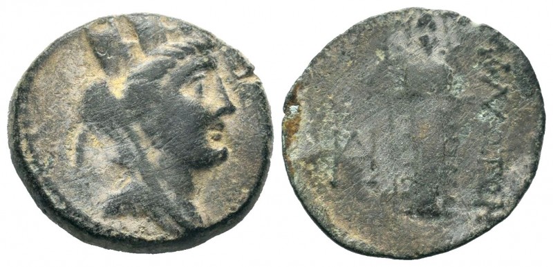 Greek Coins, CILICIA. 1st century BC. AE
Condition: Very Fine

Weight: 5,43 gr
D...