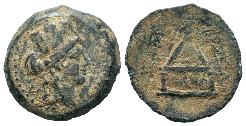 Greek Coins, CILICIA. 1st century BC. AE
Condition: Very Fine

Weight: 6,32 gr
D...