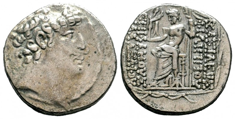 Seleukid Kingdom. Philip I Philadelphos. 95/4-76/5 B.C. AR tetradrachm
Condition...