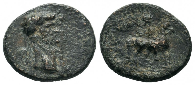 LYDIA. Hadrian (117-138). Ae.
Condition: Very Fine

Weight: 4,08 gr
Diameter: 17...