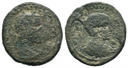 Maximinus I Thrax (235-238 AD), with Maximus. AE 
Condition: Very Fine
Weight: 15,66 gr
Diameter: 32,25 mm