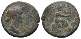 CILICIA, Augusta. Julia Augusta (Livia), Augusta, 14-29. Bronze
Condition: Very Fine

Weight: 5,21 gr
Diameter: 19,70 mm