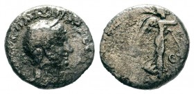 CAPPADOCIA, Caesarea. Hadrian. 117-138 AD. AR Hemidrachm
Condition: Very Fine

Weight: 1,12 gr
Diameter: 12,30 mm