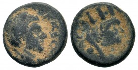 MESOPOTAMIA. Edessa. Macrinus (217-218). Ae.
Condition: Very Fine

Weight: 3,98 gr
Diameter: 16,75 mm