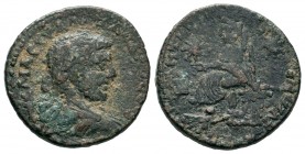 Mesopotamia, Edessa. Severus Alexander. A.D. 222-235. Æ 
Condition: Very Fine

Weight: 10,24 gr
Diameter: 26,65 mm