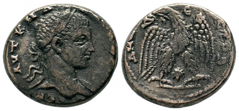 Elagabalus (218-222 AD). AR Tetradrachm
Condition: Very Fine

Weight: 14,13 gr
D...