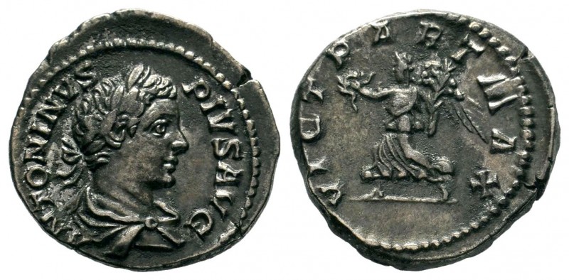 Caracalla. AD 198-217. AR Denarius
Condition: Very Fine

Weight: 3,47 gr
Diamete...