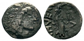 Barbaric imitation od Drachm Ae,
Condition: Very Fine

Weight: 0,93 gr
Diameter: 14,00 mm