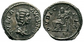 Julia Domna (193-217 AD). AR Denarius
Condition: Very Fine

Weight: 3,22 gr
Diameter: 18,15 mm
