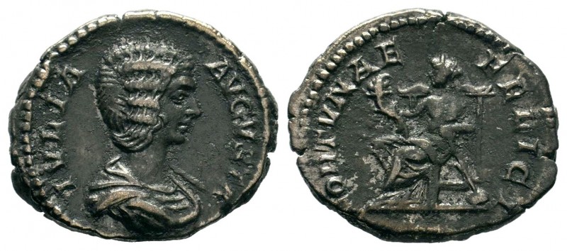 Julia Domna (193-217 AD). AR Denarius
Condition: Very Fine

Weight: 3,52 gr
Diam...