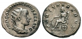 Gordian III AR Antoninianus. Rome, AD 241-243.
Condition: Very Fine

Weight: 3,93 gr
Diameter: 21,25 mm