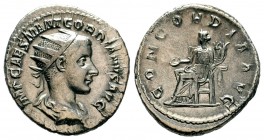 Gordian III AR Antoninianus. Rome, AD 241-243.
Condition: Very Fine

Weight: 3,82 gr
Diameter: 21,40 mm
