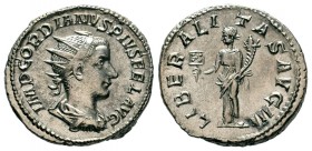 Gordian III AR Antoninianus. Rome, AD 241-243.
Condition: Very Fine

Weight: 4,06 gr
Diameter: 21,00 mm