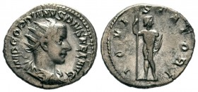 Gordian III AR Antoninianus. Rome, AD 241-243.
Condition: Very Fine

Weight: 4,21 gr
Diameter: 20,85 mm