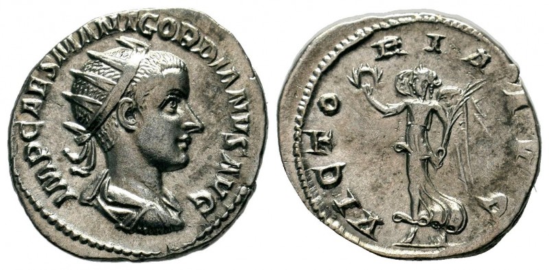 Gordian III AR Antoninianus. Rome, AD 241-243.
Condition: Very Fine

Weight: 3,8...