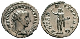 Gordian III AR Antoninianus. Rome, AD 241-243.
Condition: Very Fine

Weight: 4,12 gr
Diameter: 22,00 mm