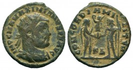 Maximianus (286-305 AD). AE Antoninianus
Condition: Very Fine

Weight: 3,00 gr
Diameter: 21,00 mm