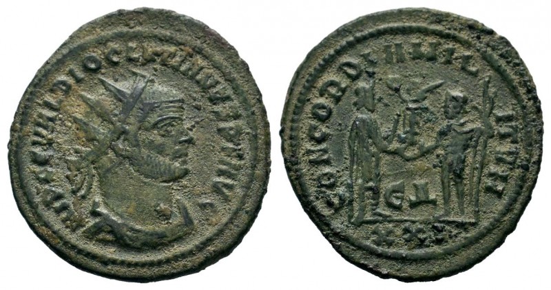 Diocletian Silvered Æ Antoninianus. 
Condition: Very Fine

Weight: 3,62 gr
Diame...