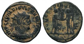 Diocletian Silvered Æ Antoninianus. 
Condition: Very Fine

Weight: 2,52 gr
Diameter: 20,65 mm