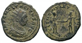 Tacitus (275-276). AE silvered antoninianus
Condition: Very Fine

Weight: 4,04 gr
Diameter: 24,50 mm