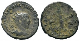 Valerian AR Antoninianus. AD 254-256. 
Condition: Very Fine

Weight: 3,53 gr
Diameter: 21,80 mm